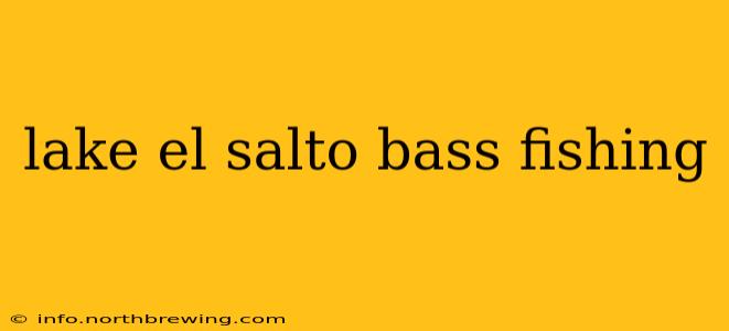 lake el salto bass fishing