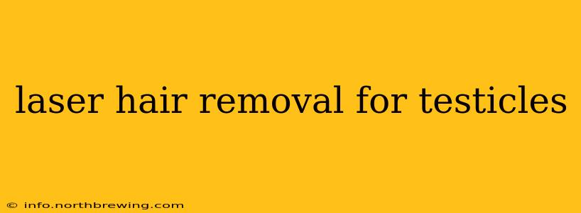 laser hair removal for testicles