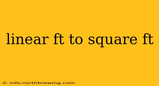 linear ft to square ft