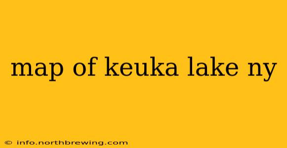 map of keuka lake ny