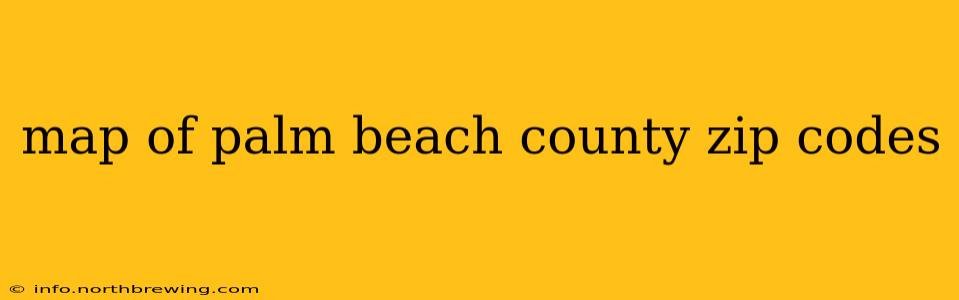 map of palm beach county zip codes