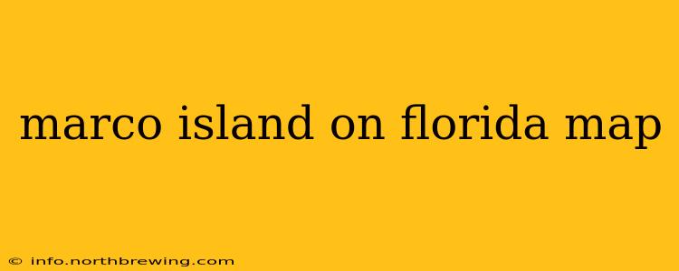 marco island on florida map