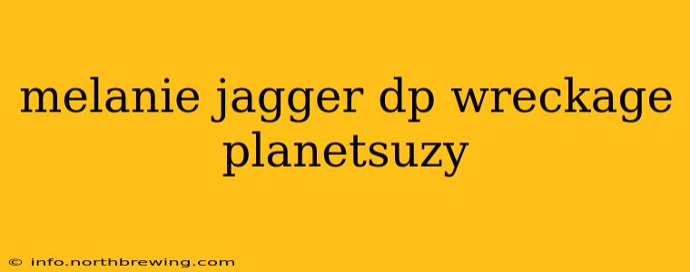 melanie jagger dp wreckage planetsuzy melanie jagger dp wreckage planetsuzy