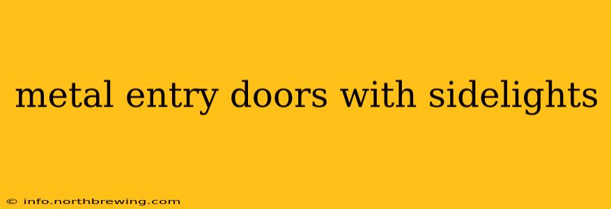 metal entry doors with sidelights