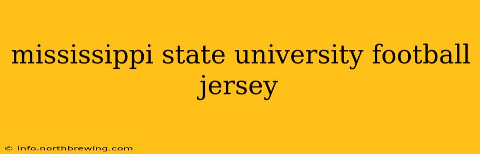 mississippi state university football jersey
