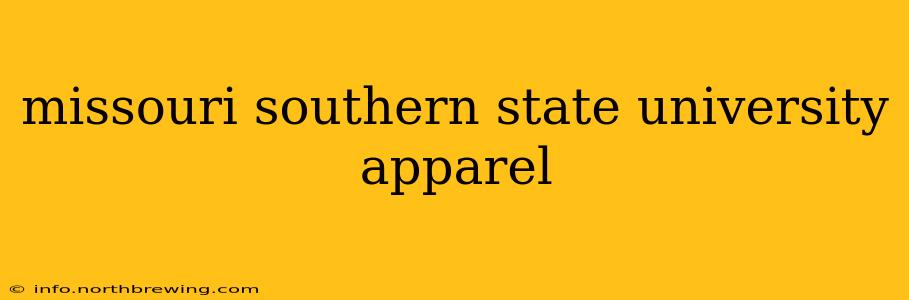 missouri southern state university apparel