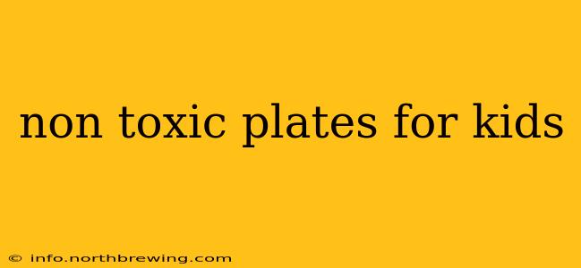 non toxic plates for kids