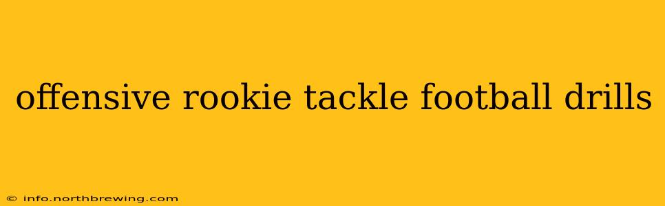 offensive rookie tackle football drills