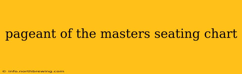 pageant of the masters seating chart