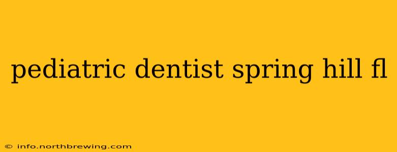 pediatric dentist spring hill fl
