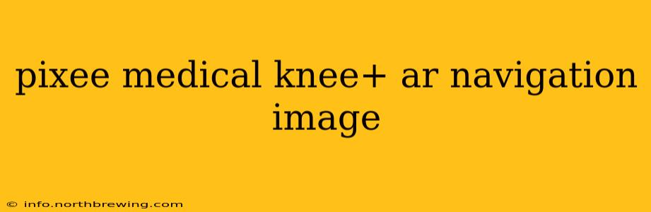 pixee medical knee+ ar navigation image