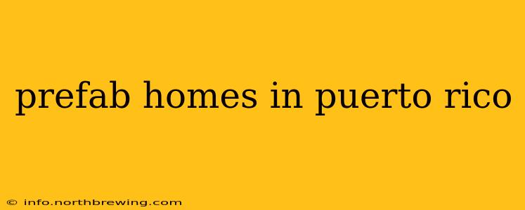 prefab homes in puerto rico