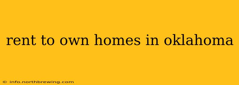 rent to own homes in oklahoma