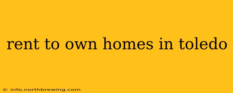 rent to own homes in toledo