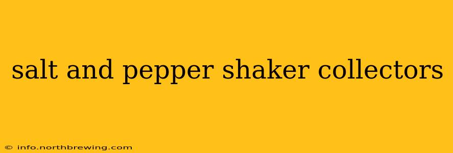 salt and pepper shaker collectors