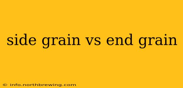 side grain vs end grain