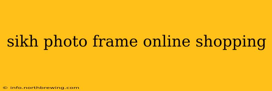 sikh photo frame online shopping