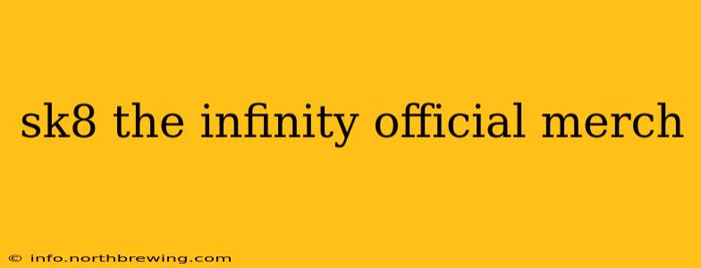 sk8 the infinity official merch