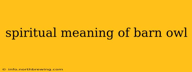 spiritual meaning of barn owl
