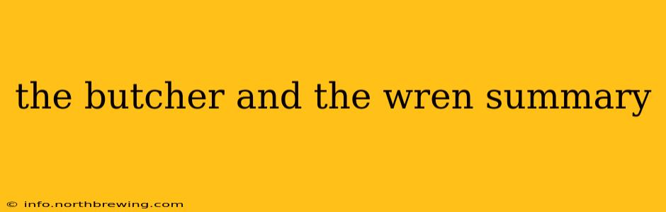the butcher and the wren summary