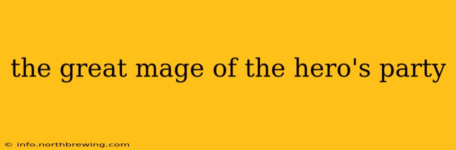 the great mage of the hero's party