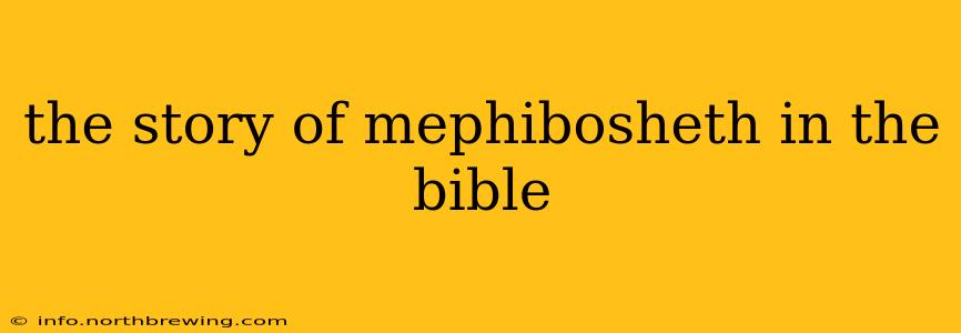 the story of mephibosheth in the bible