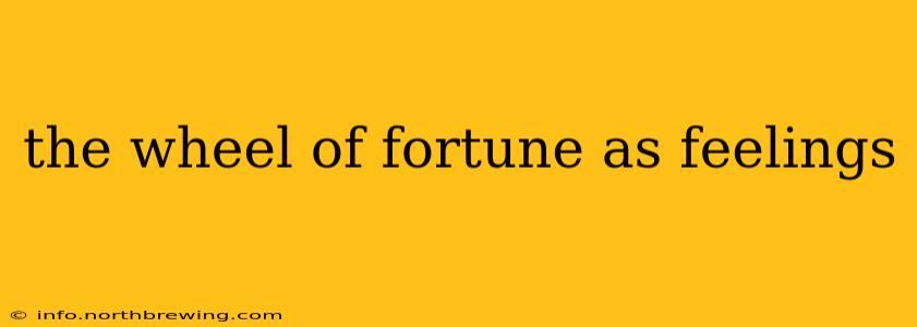 the wheel of fortune as feelings