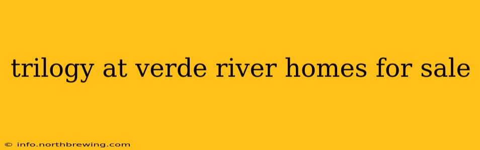 trilogy at verde river homes for sale