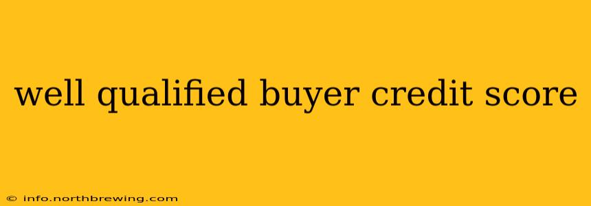 well qualified buyer credit score