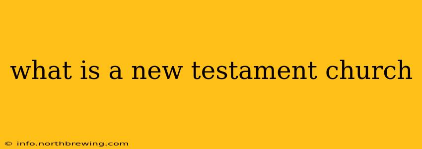 what is a new testament church