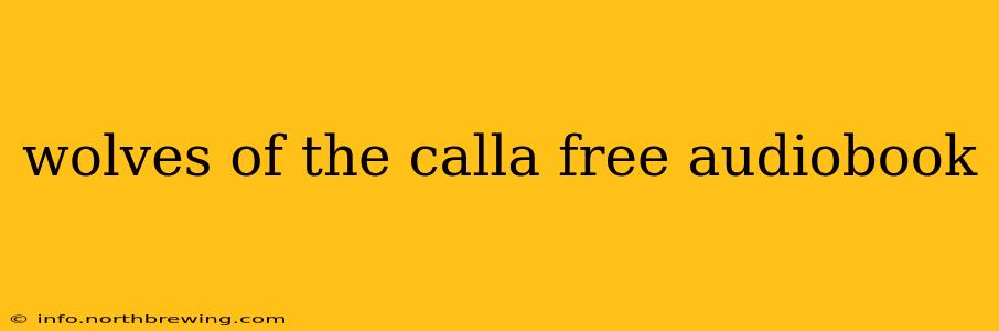 wolves of the calla free audiobook