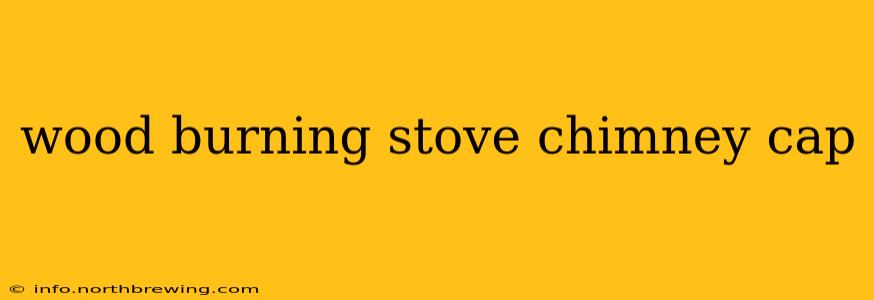wood burning stove chimney cap